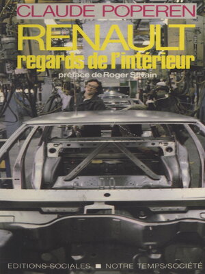 cover image of Renault, regards de l'intérieur